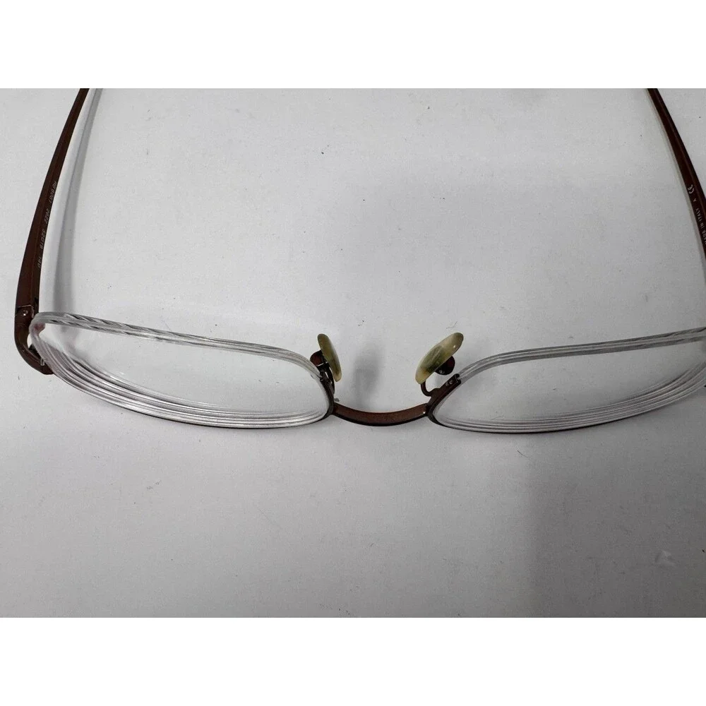Ray-Ban RB6061 Eyeglass Frames Only 52-19-140 Brown 2622 Italy Made Authentic